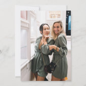 Foto Bridesmaid-voorstel Kleurpalet Kaart (Achterkant)