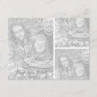 Foto briefkaart | Collage sjabloon voor drie afbee