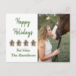 Foto Briefkaart met Gingerbreads