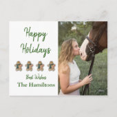 Foto Briefkaart met Gingerbreads (Voorkant)