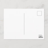 Foto Briefkaart met Green Candy Cane Heart (Achterkant)