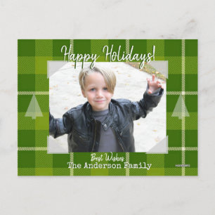 Foto Briefkaart met Green Play Background