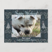 Foto Briefkaart met  Paisley Background (Voorkant)