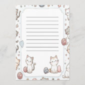  Foto Briefkaart met Schattig Lijst (Achterkant)