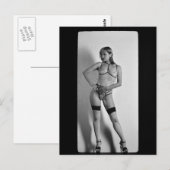 Foto briefkaart op hoog niveau en voorraad (Voorkant / Achterkant)