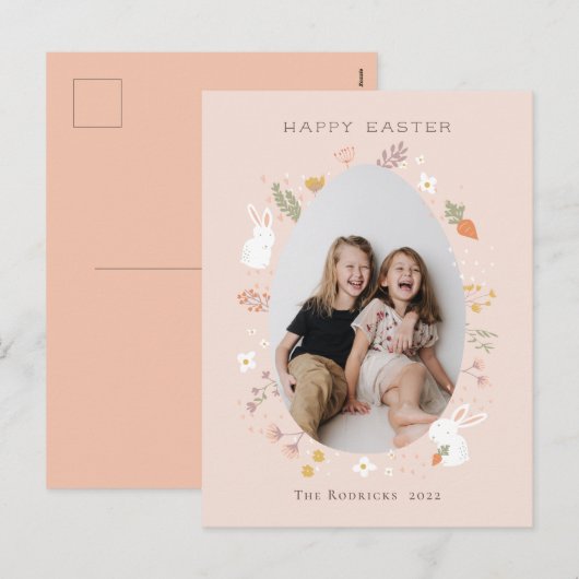 Foto Briefkaart Pasen (Voorkant / Achterkant)