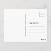  foto | Briefkaart van de Natuur van wilde thee (Achterkant)