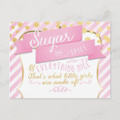 Foto Briefkaart van Sugar & Spice Girls Aankondigi (Voorkant)