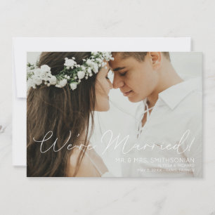 Foto Bruiloft Aankondiging & Receptie White Invit