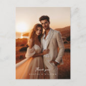 foto bruiloft Briefkaart (Voorkant)