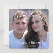 Foto Bruiloft Bruidsuitnodiging Kaart (Voorkant)