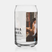 Foto Bruiloft Cups Blikvorm Glas (Links)