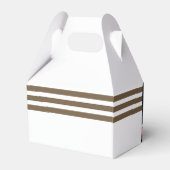 Foto Bruiloft Dank u  Streep Bedankdoosjes (Achterkant)