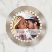 FOTO Bruiloft en Vrijgezellenfeest, dank u Labels (Achterkant)