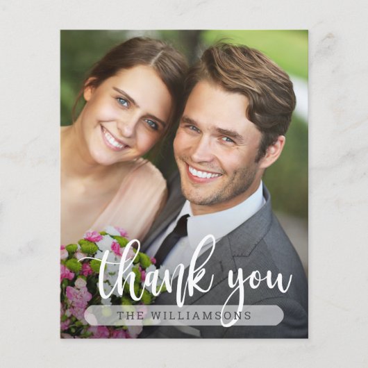 Foto bruiloft Hartelijk dank (Voorkant)