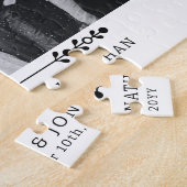 Foto bruiloft horizontaal legpuzzel (Zijkant)