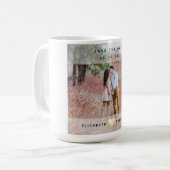 Foto Bruiloft Save The Date Koffiemok (Voorkant links)