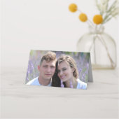 Foto Bruiloft Tafel Nummer Kaarten Plaatskaartje (Achterkant)