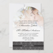 Foto bruiloft Uitnodiging Ik trouw met mijn beste  (Achterkant)