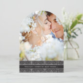 Foto bruiloft Uitnodiging Ik trouw met mijn beste  (Staand voorkant)