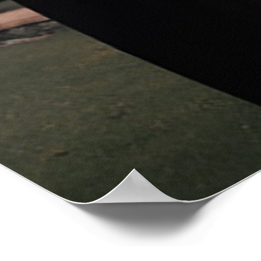 Foto bruiloft welkom teken elegante kalligrafie poster (Hoek)