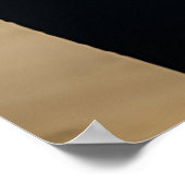 Foto bruiloft welkom teken moderne kalligrafie poster (Hoek)