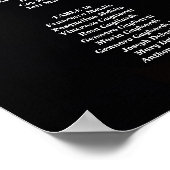 Foto bruiloft zitgrafiek elegant modern poster (Hoek)