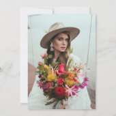 Foto Brunch & Bubbly Vrijgezellenfeest Eucalyptus Kaart (Achterkant)