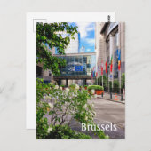 foto Brussel België Briefkaart (Voorkant / Achterkant)