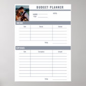 Foto-budgetplanner toevoegen poster (Voorkant)