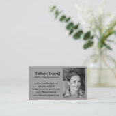 Foto Business Card Visitekaartje (Staand voorkant)