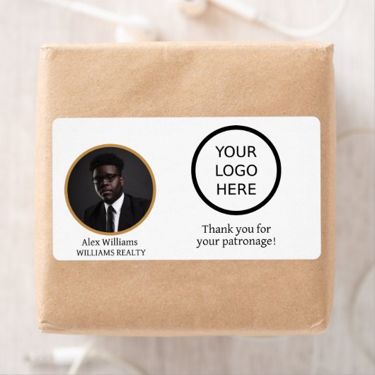 Foto Business Logo Hartelijk dank Etiket (Insitu)