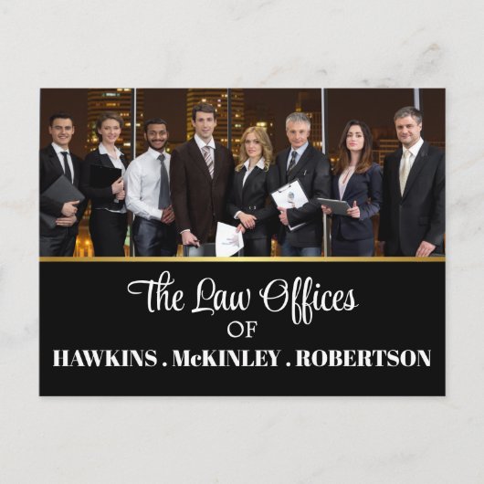 Foto Business Postcard Briefkaart (Voorkant)