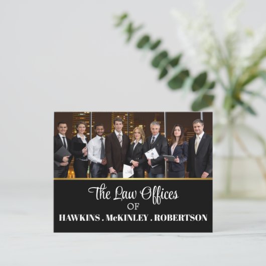 Foto Business Postcard Briefkaart (Staand voorkant)