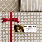 Foto Business Return-adreslabels Etiket