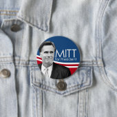 Foto Button - Mitt voor President (In situ)