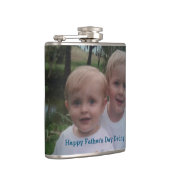 Foto-cadeau Vaderdag drinkfles Heupfles (Rechts)