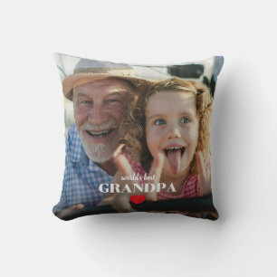 Foto Cadeau voor Opa 'Beste Opa ter Wereld' Kussen