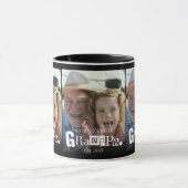 Foto Cadeau Werelds Beste Opa Opgerichte Jaar Mok (Midden)