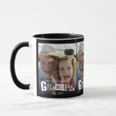 Foto Cadeau Werelds Beste Opa Opgerichte Jaar Mok (Links)