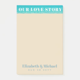 FOTO Cadeaus voor Jonggehuwden ONZE LIEFDESGESCHIE Post-it® Notes