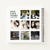 FOTO-cadeaus voor Passen getrouwd ONZE VERLICHTE V Notitieboek (Achterkant)