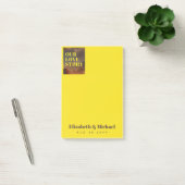 FOTO-cadeaus voor Passen getrouwd ONZE VERLICHTE V Post-it® Notes (Kantoor)