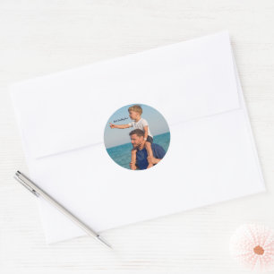 Foto Cadeaus voor Vader Sticker
