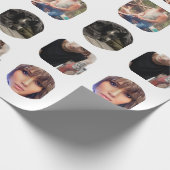 Foto cadeauverpakking cadeaupapier (Hoek)