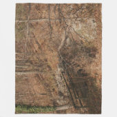 FOTO CAMO #7 FLEECE DEKEN (Voorkant)