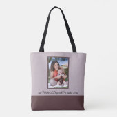 Foto Canvas tas eerste moederdag (Achterkant)