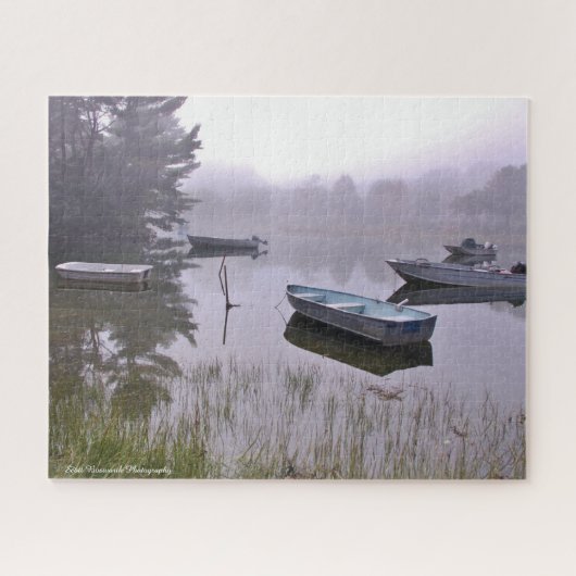 Foto: Cape Neddick Pond, Maine - Jigzaag Puzzle Legpuzzel (Horizontaal)