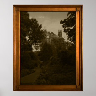  Foto Castle Fake Lijst Haunted House Prop Poster