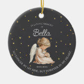 Foto Cat Pet Memorial Keramisch Ornament (Voorkant)